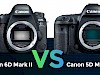 Verschil tussen de Canon 6D Mark II en 5D Mark IV